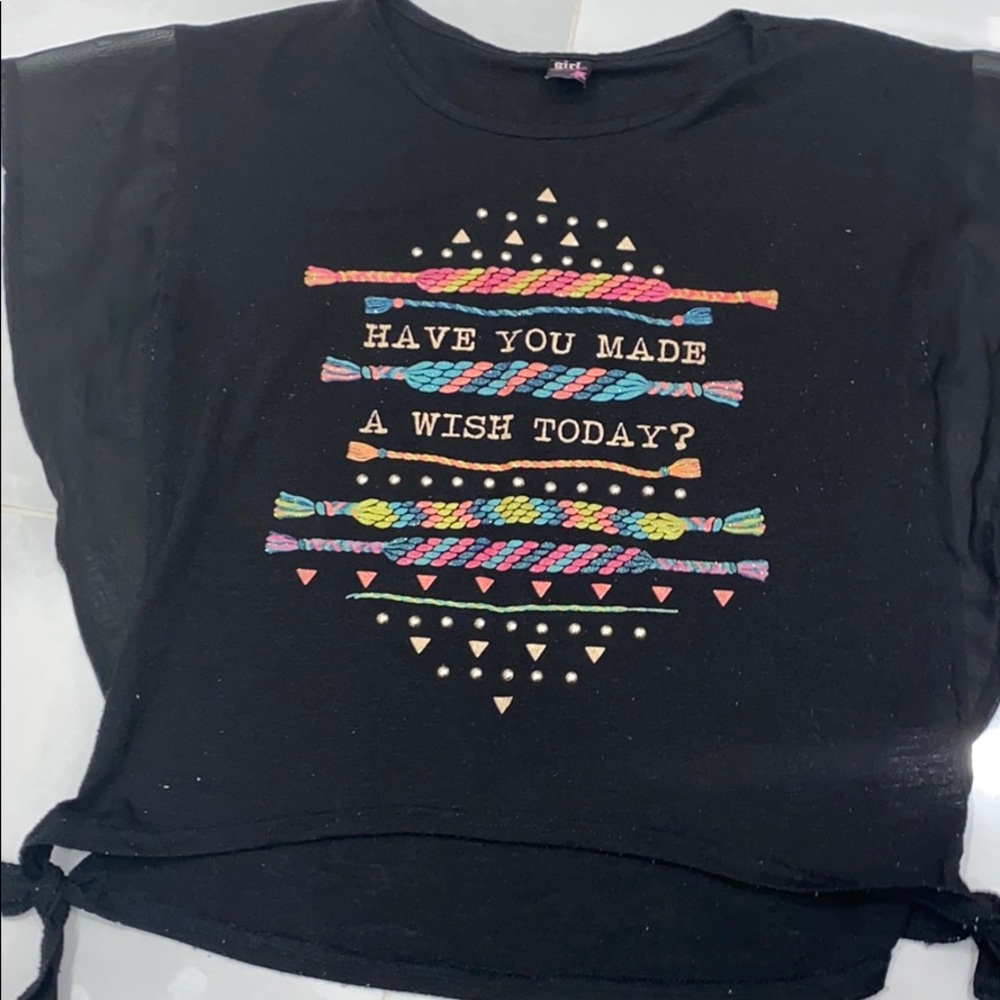 A stylish black shirt